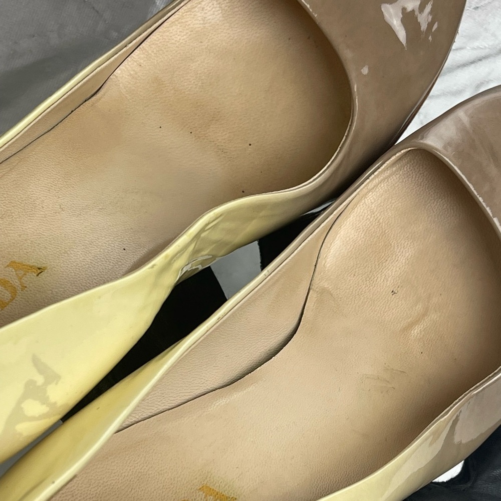 Prada Patent Leather Ombre Pump Heels - Picture 7 of 15